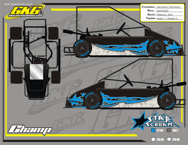 STARSCREAM CHAMP SIDE WRAPS